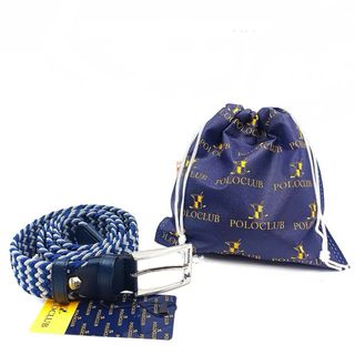 Cintura Polo Club intrecciata