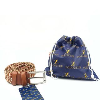 Cintura Polo Club intrecciata