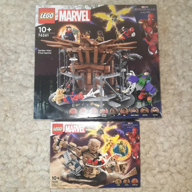 LEGO Marvel 76261 y 76280