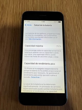 iPhone 6 16GB Plata
