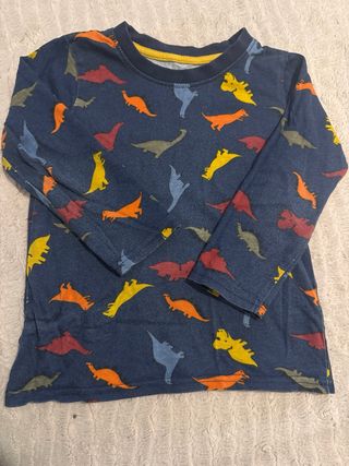 3 Camisetas Manga Larga Niños T98