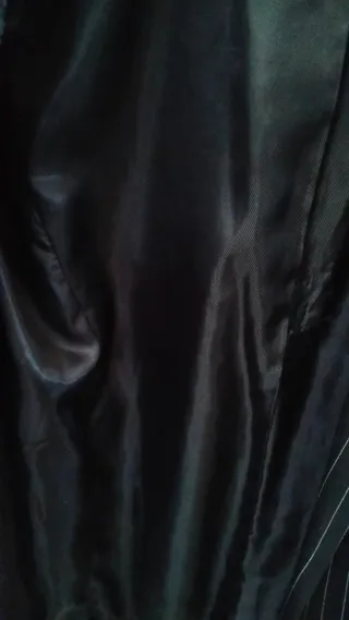 Americana rayas negra Talla S