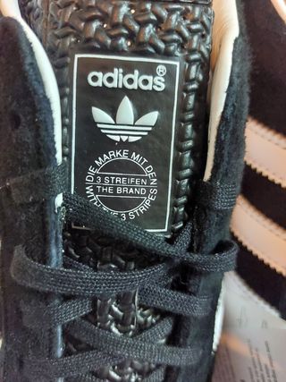 Adidas Gazelle Indoor nere e bianche