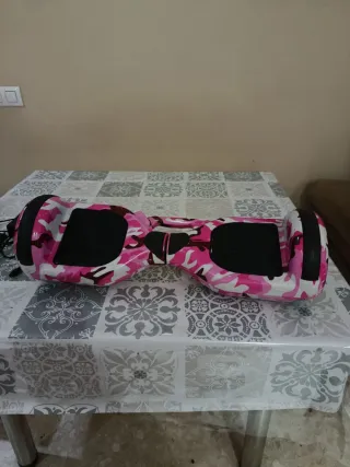 Hoverboard Camuflaje Rosa