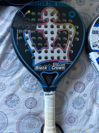 Lote 3 palas pádel + funda Boomerang