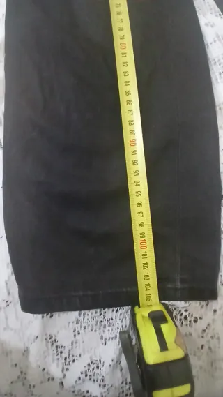 Pantalón vaquero gris oscuro talla 38