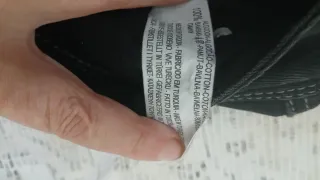 Pantalón vaquero gris oscuro talla 38