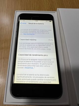 iPhone 6 16GB Space Gray Completo