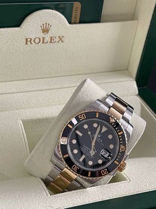 Rolex Submariner Oro y Acero Full set 2019