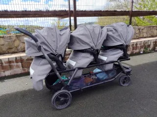 Silla de paseo triple