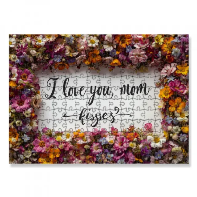 Puzzle 30x40 I Love Mom 192 pezzi IDEA REGALO