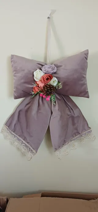 Fiocco decorativo in velluto