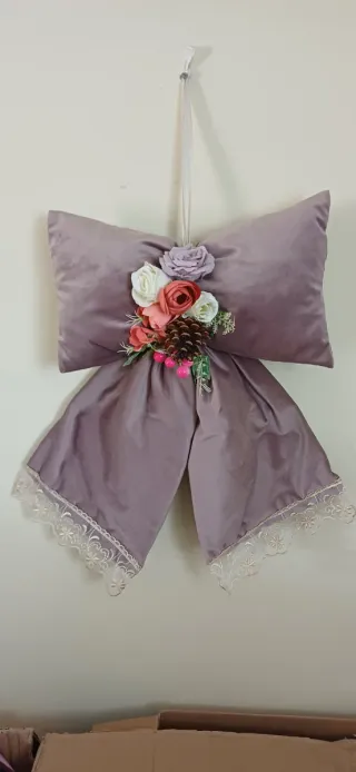 Fiocco decorativo in velluto