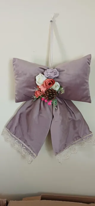 Fiocco decorativo in velluto