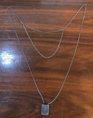 Escapulario Plata Ley s.XX + Regalo