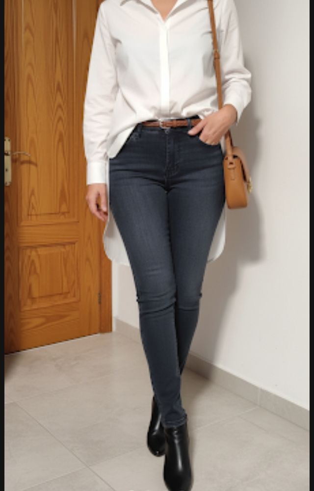 Pantalones Salsa Push Up Azules