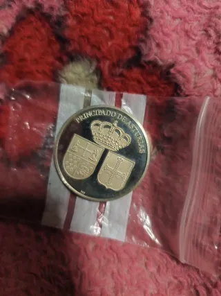 Moneda Plata Langreo