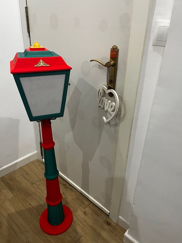 Farol Navideño personalizable impreso en 3d LED