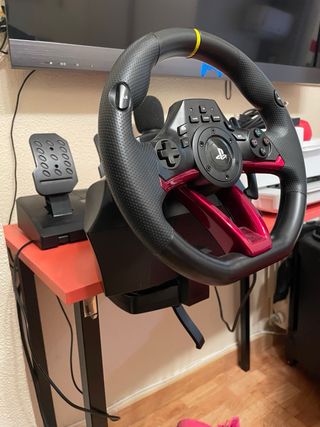 Volante Hori Wireless PS4/PC + Pedales