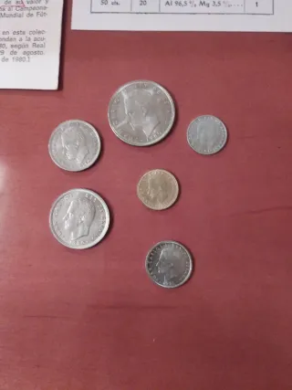 Monedas Conmemorativas Mundial Fútbol 1982