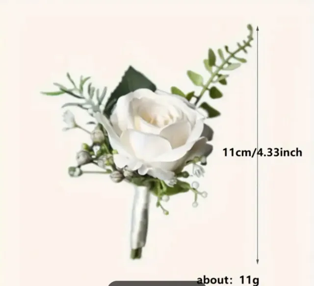 Flor de solapa para hombre