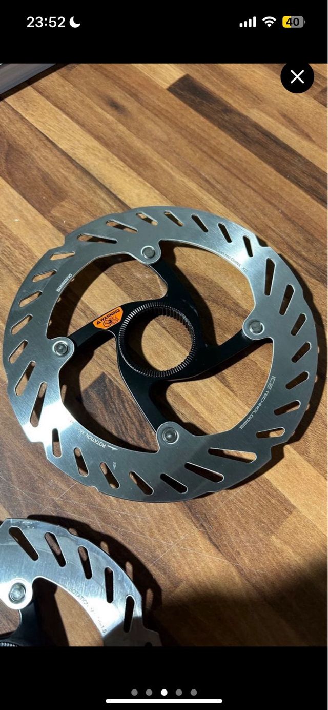 Discos Shimano Ultegra 160 y 140mm