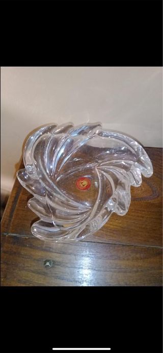 Portagioie/Portacaramelle in vetro trasparente