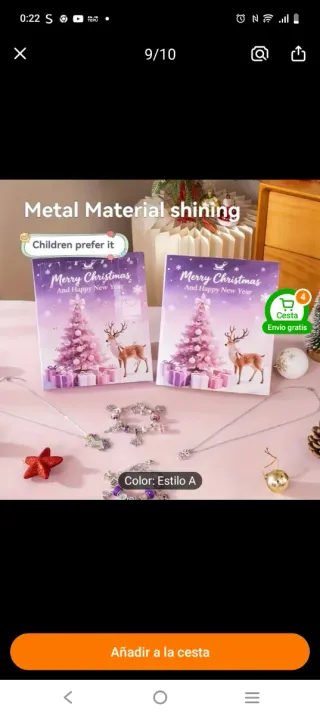 Cortinas Navideñas con Santa y Reno