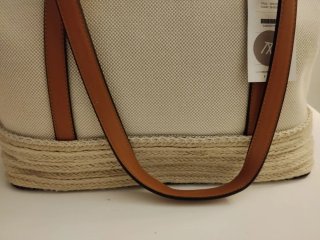 Bolso Tote Paco Martínez Beige y Marrón