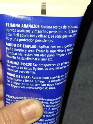 Krafft Elimina Arañazos Coche Limpieza Auto