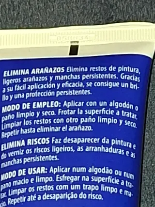 Krafft Elimina Arañazos Coche Limpieza Auto