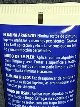 Krafft Elimina Arañazos Coche Limpieza Auto