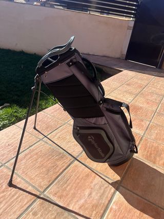 Bolsa Golf Taylormade Pro Stand 8.0 Azul/Gris