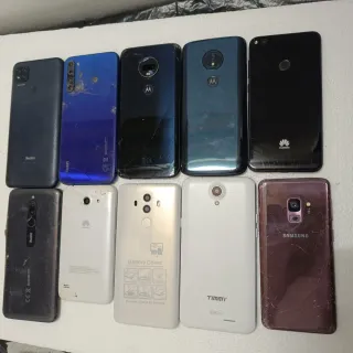 Lote 10 Móviles Huawei, Motorola, Samsung, Xiaomi
