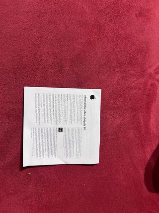 Apple TV 4ª Gen 64GB modelo A1625