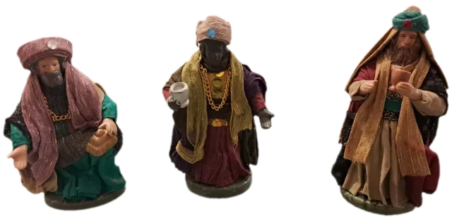 I RE MAGI Collezione Il Mondo del Presepe