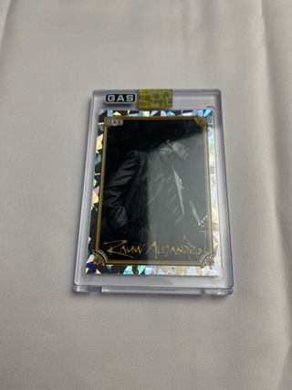 Carta Edición Limitada Rauw Alejandro x GAS