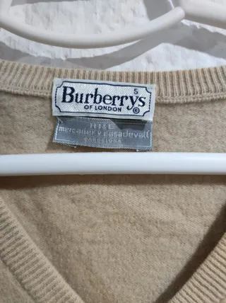 Jersey Burberry Vintage Beige