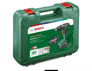 Taladro Percutor Bosch 18V + 2 baterías Ah