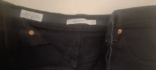 Pantalón cargo Zara negro talla 11-12
