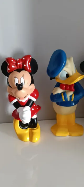 Figuras Disney: Mickey, Minnie,Donald,Goofy, Pluto