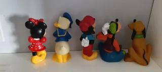 Figuras Disney: Mickey, Minnie,Donald,Goofy, Pluto