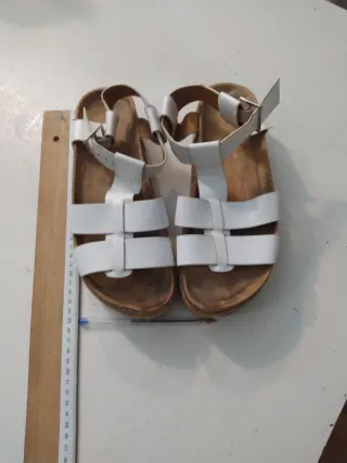 Sandalias blancas Talla 39