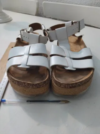Sandalias blancas Talla 39