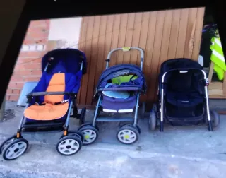 3 Sillas de Paseo Bebé