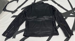 Cazadora Cuero Daytona Master&Supply Negra