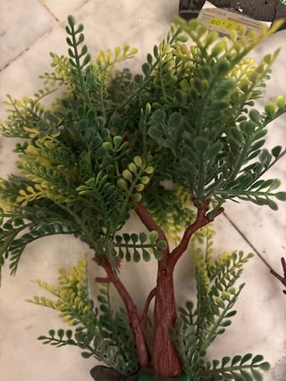 Lote Plantas artificiales para acuario. 16 piezas
