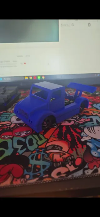 Carrocería Mini Z Camión Azul