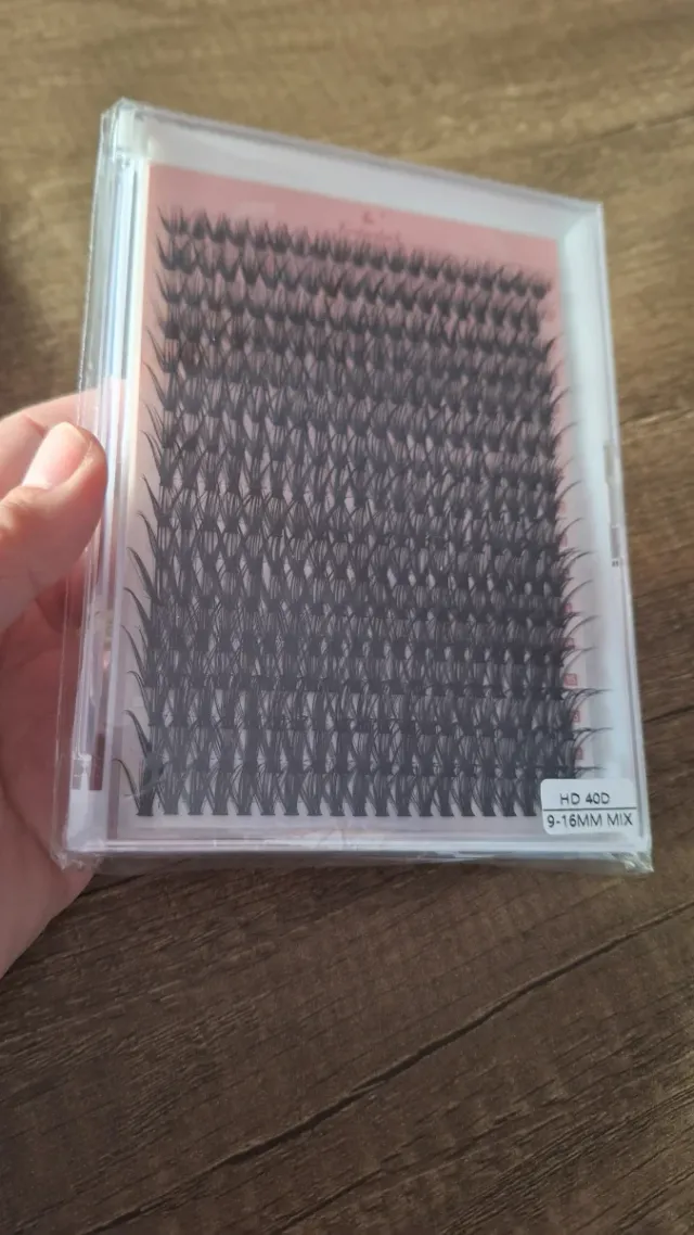 Extensiones de pestañas HD 40D 9-16mm Mix