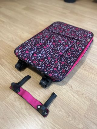 Maleta de viaje pequeña con estampado
